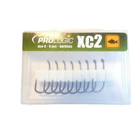 Hamecon Carpe Sans Ardillon Prologic High Quality Japanese Hook Series Xc2 -  N° 6 - Par 8