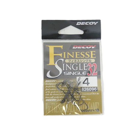 Hameçon Decoy Finesse Single 32 - N°4