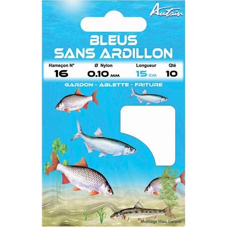 Hameçon Monté Autain Bleus Sans Ardillon - 426