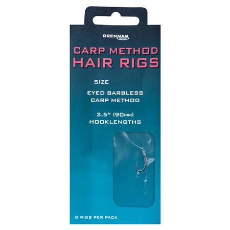 Hameçon Monté Drennan Carp Method Hair Rigs