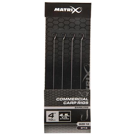 Hameçon Monté Fox Matrix X1 Commercial Carp Rigs