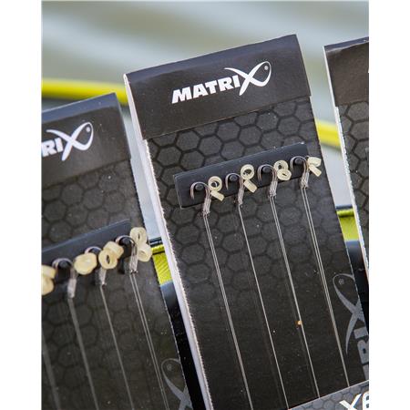 HAMEÇON MONTÉ FOX MATRIX X6 CARP PELLET RIGGER BAND RIGS