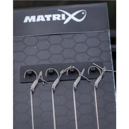HAMEÇON MONTÉ FOX MATRIX X7 CARP METHOD BOILIE PIN RIGS