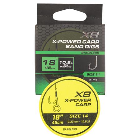 Hameçon Monté Fox Matrix X8 X-Power Carp Band Rig