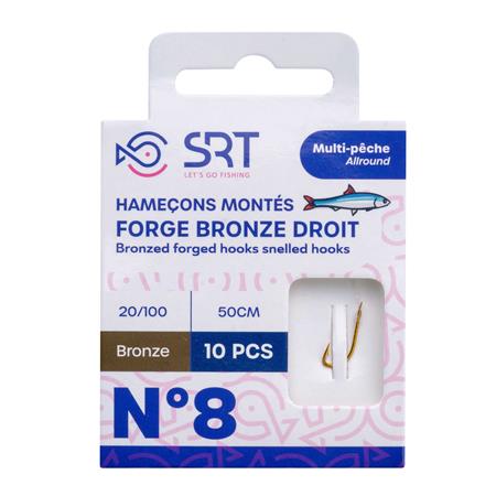 Hameçon Monté Srt Forge Bronze Droit