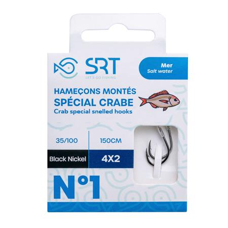 Hameçon Monté Srt Special Crabe