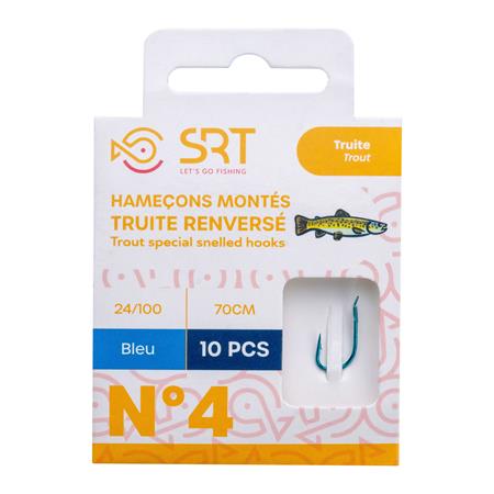 Hameçon Monté Srt Special Truite Bleu Renverse