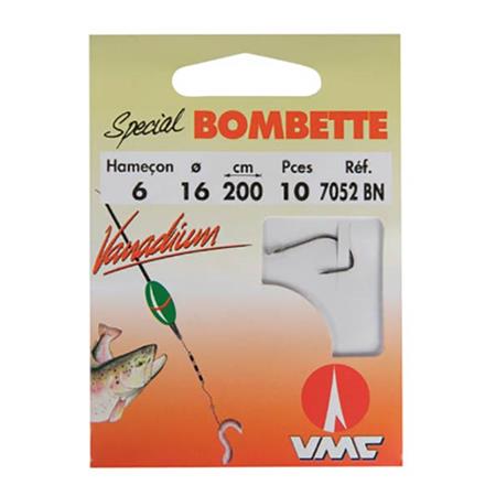 Hamecon Monte Truite Vmc Vanadium Bombette - Par 10