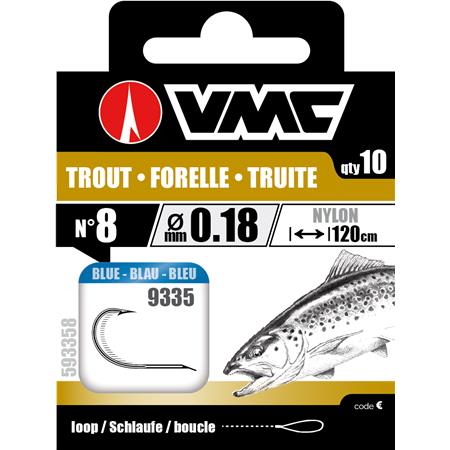 HAMEÇON MONTÉ VMC TROUT BLUE