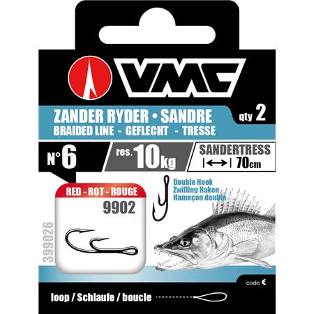 HAMEÇON MONTÉ VMC ZANDER RYDER BRAID 70