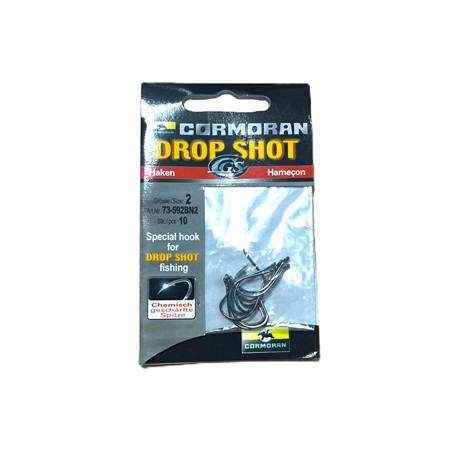 Hameçon Simple Cormoran Drop Shot Bn - N°2