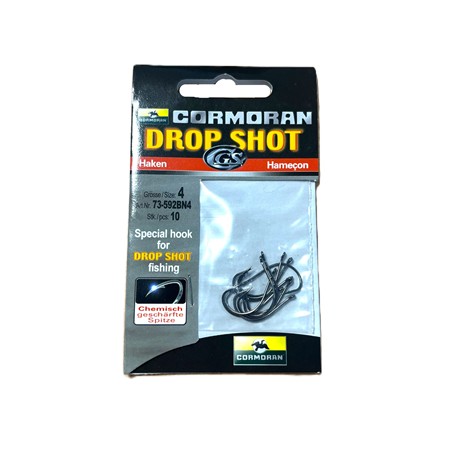 Hameçon Simple Cormoran Drop Shot Bn - N°4
