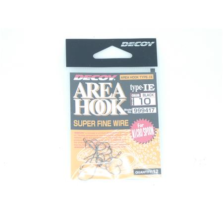 Hameçon Simple Decoy Area Hook Type-Ie - N°10