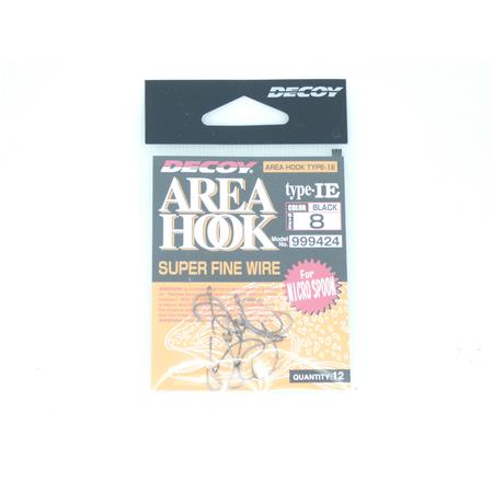 Hameçon Simple Decoy Area Hook Type-Ie - N°8