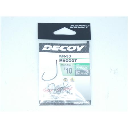 Hameçon Simple Decoy Kr-33 Maggot - N°10
