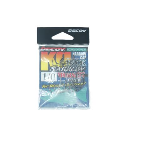 Hameçon Simple Decoy Worm 37 Kg Hook Narrow - N°1/0