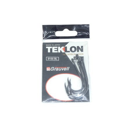 Hameçon Simple Grauvell Teklon 9100 Bl - N°8/0