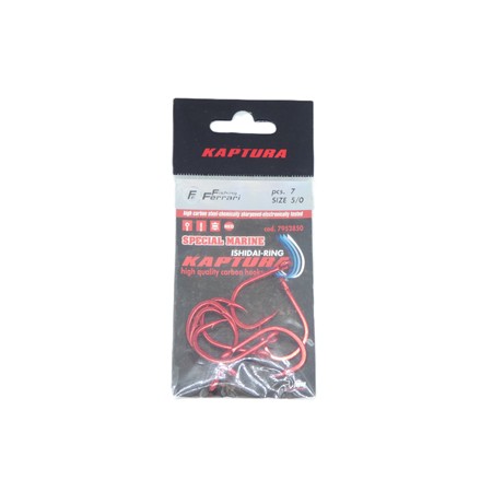 Hameçon Simple Ishidai-Ring Kaptura Fishing Ferrari - N°5/0