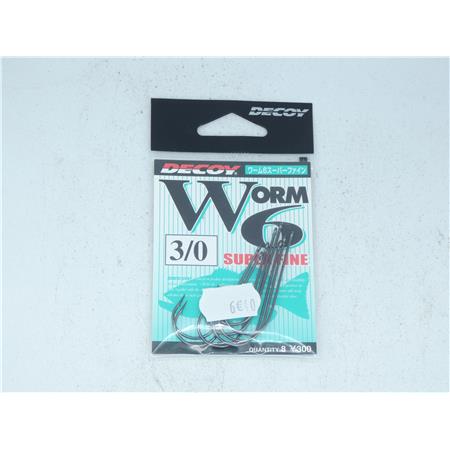 Hamecon Simple Mer Decoy Worm 6 - Pack - Worm63/0