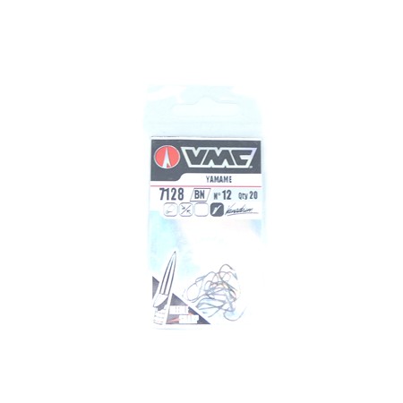 Hamecon Simple Mer Vmc Yamame 7128 - Black Nickel - N°12
