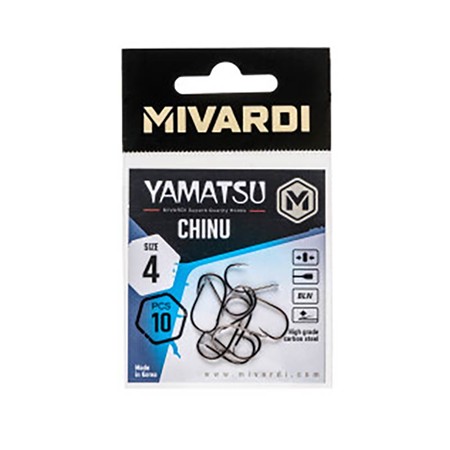 HAMEÇON SIMPLE MIVARDI YAMATSU CHINU FLATTED
