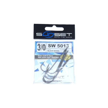 Hameçon Simple Sunset Sunhooks Sw 5013 - N°3/0