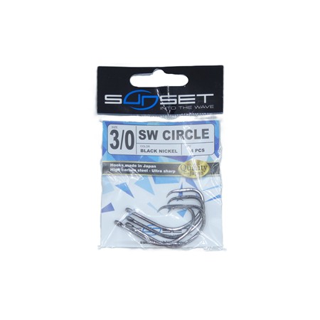 Hameçon Simple Sunset Sunhooks Sw Circle - N°3/0