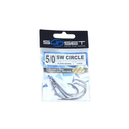 Hameçon Simple Sunset Sunhooks Sw Circle - N°5/0