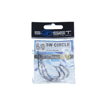 Hameçon Simple Sunset Sunhooks Sw Circle - N°6/0
