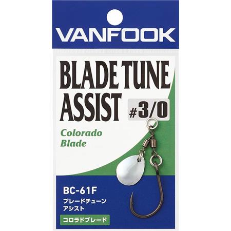 Hameçon Simple Vanfook Blade Tune Assist Bc-61F