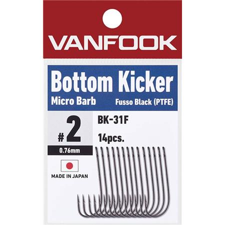 Hameçon Simple Vanfook Bottom Kicker Micro Barb Bk-31F