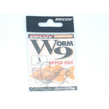 Hamecon Texan Decoy Upper Cut Worm 9 - Pack - N°3