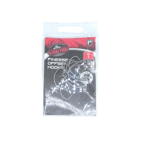 Hameçon Texan Fox Rage Strike Point Finesse Offset Hooks - N°1