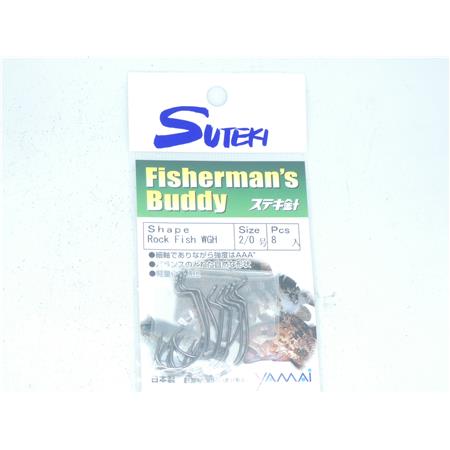 Hameçon Texan Suteki Fisherman's Buddy Rock Fish Wgh - N°2/0