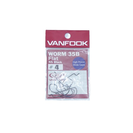Hamecon Texan Vanfook Worm-35B Flat - Pack -  Van-Wo-35Bf#4
