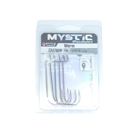 Hamecon Texan Vmc Mystic Predator Worm 7347 Wm - Pack - N°4/0