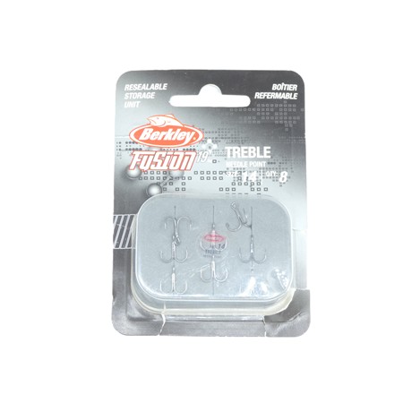 Hameçon Triple Berkley Fusion19 Treble 1X Strong - N°14