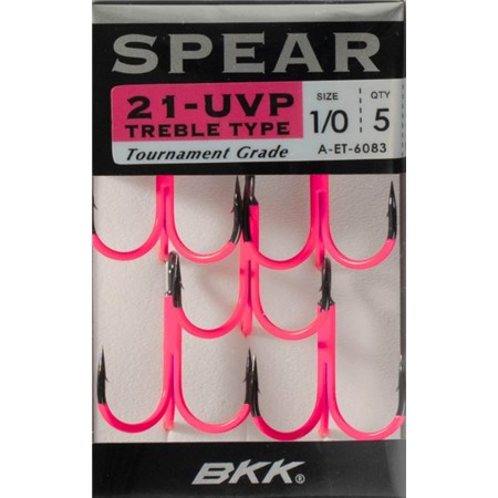 HAMEÇON TRIPLE BKK SPEAR-21 UVP