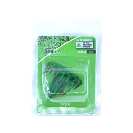Hamecon Triple Madcat A-Static Treble 6X - N°3/0