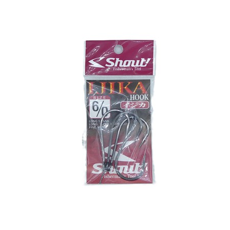 Hameçons Simple Ijika Shout - N° 6/0