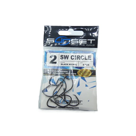 Hamecons Sw Circle Black Nickel Sunset - 2 X8