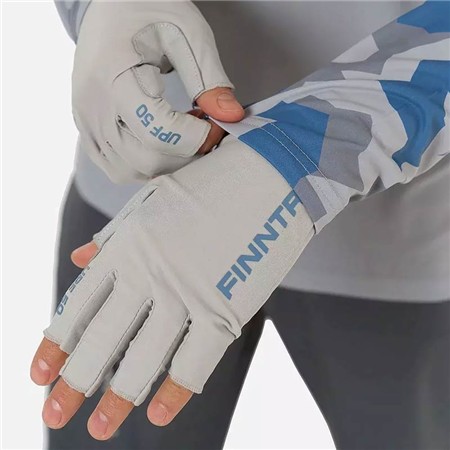 HANDSKER FINNTRAIL ANTI UV WAVE - GRÅ