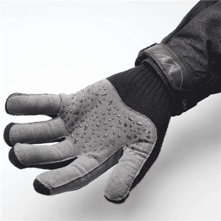 HANDSKER GEOFF ANDERSON MERINO - SORT