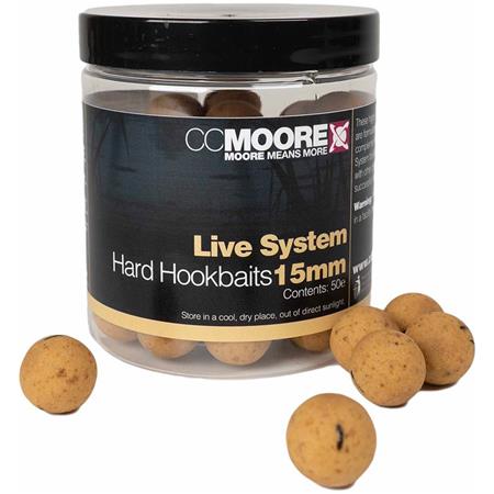 Hard Boilie Cc Moore Live System Hard Hookbaits