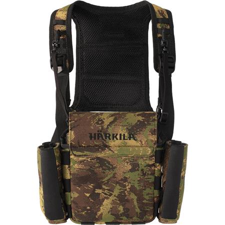 HARNAIS POUR JUMELLES HARKILA DEER STALKER CAMO BINO STRAP - AXIS MSP FOREST GREEN