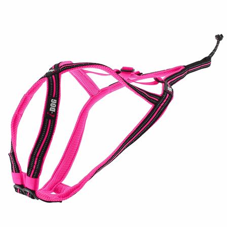Harnas I-Dog Canicross X-Back Gamme One - Rose
