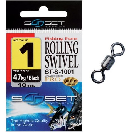 Hav-Svirvel Sunset Rolling Swivel St-S-1001 - Pakke