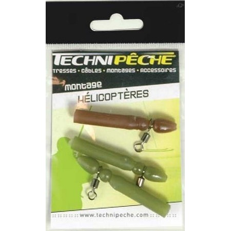 Helicopter Single Technipêche - Pack Of 3