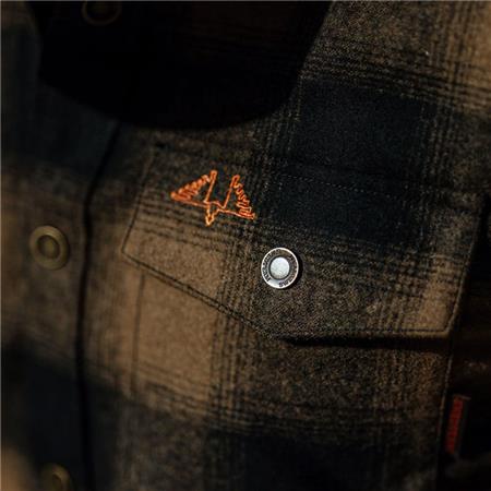 HEMDEN MIT LANGEN ÄRMELN FÜR HERREN SWEDTEAM LYNX WOOL - DARK SAND