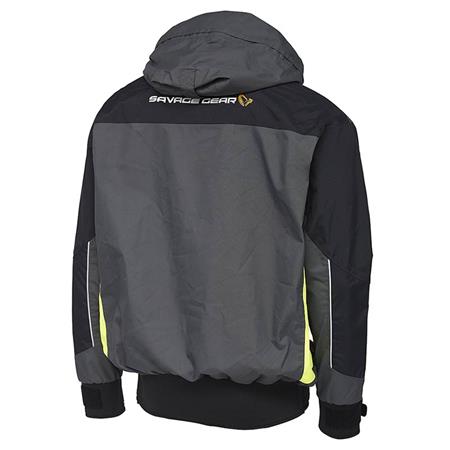 HEREN JAS - GRIJS SAVAGE GEAR COASTAL RACE SMOCK - GRIS